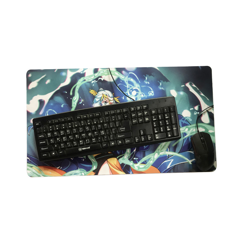 Extended Size Factory customization Non-Slip Rubber Base Special Treated Textured mouse pad