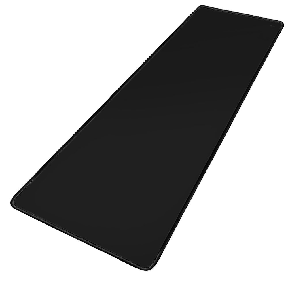 product-Xxl Black Large Personality Thickening Desk Pad Keyboard Pad 4 Color Locking Edge Mouse Pad--1
