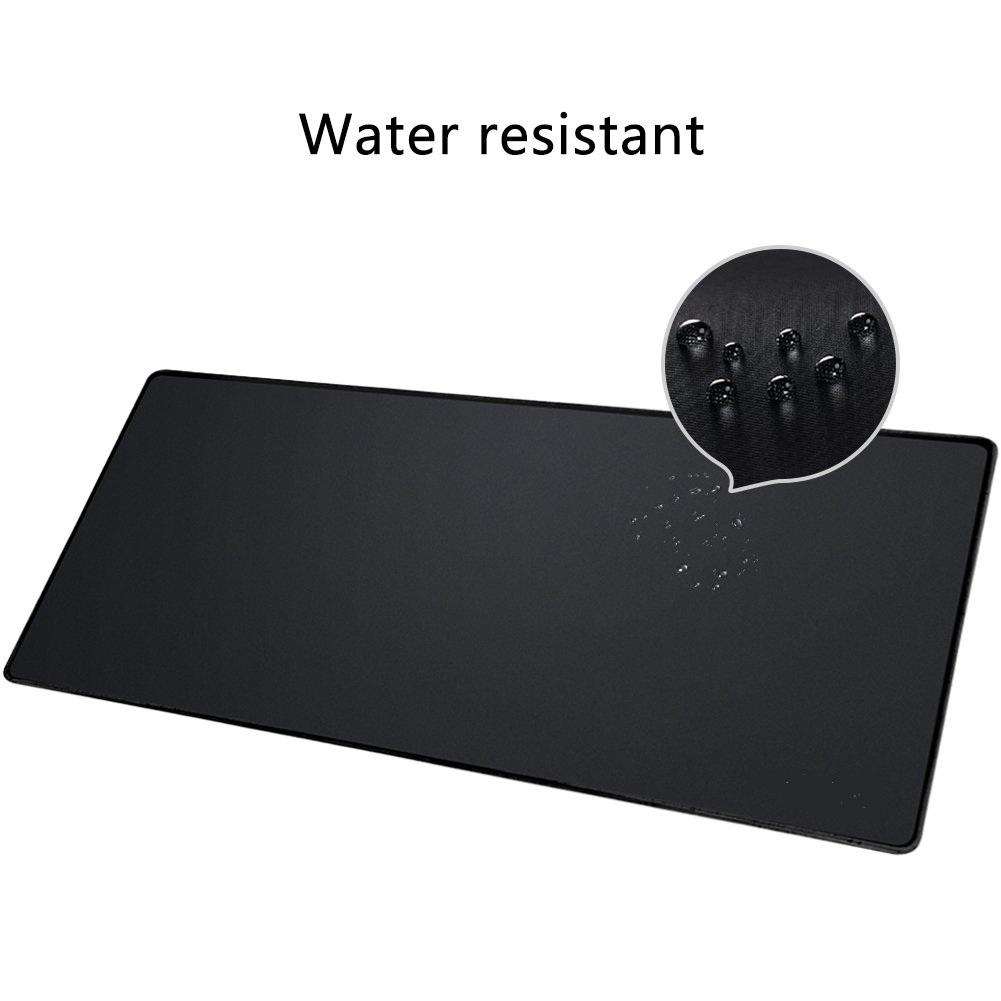 product-Tigerwings-Xxl Black Large Personality Thickening Desk Pad Keyboard Pad 4 Color Locking Edge-1