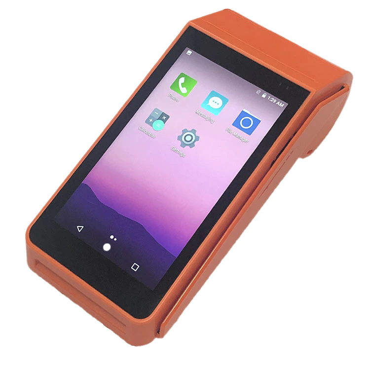 4G LTE Android Smart Tablet Handheld Touch Screen POS Terminal With Thermal Printer for Online Food Ordering