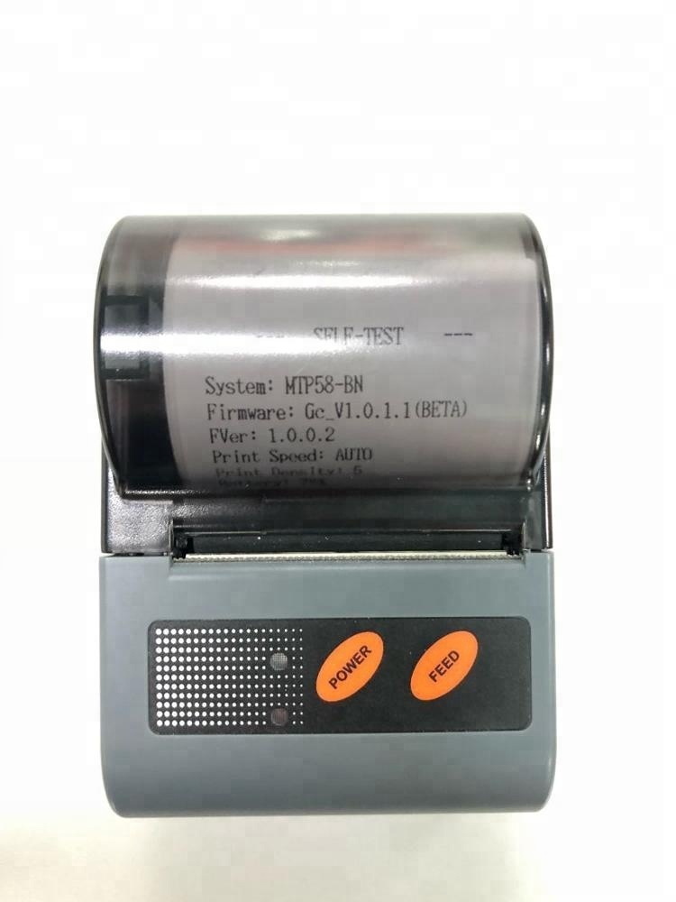 Small Android Pos Portable Mobile Mini Thermal Bluetooth Printer for Barcode Label Receipt