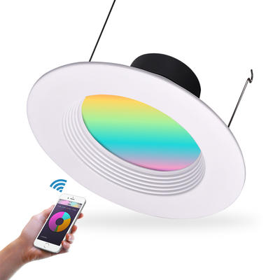 ELT FCC cETL approval APP Smart Controlled RGB Wifi TUYA LED Smart Downlight