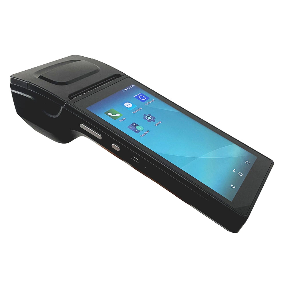 2021 New POS Android Handheld Android POS System with Big Touch Screen 4G WIFI built-in Printer