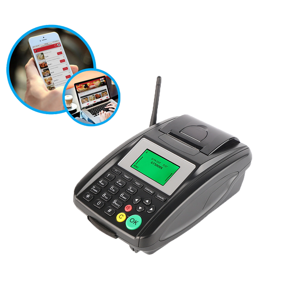 Factory Cheap GT5000S Thermal Receipt Wireless Restaurant Food Online Order GPRS SMS Printer