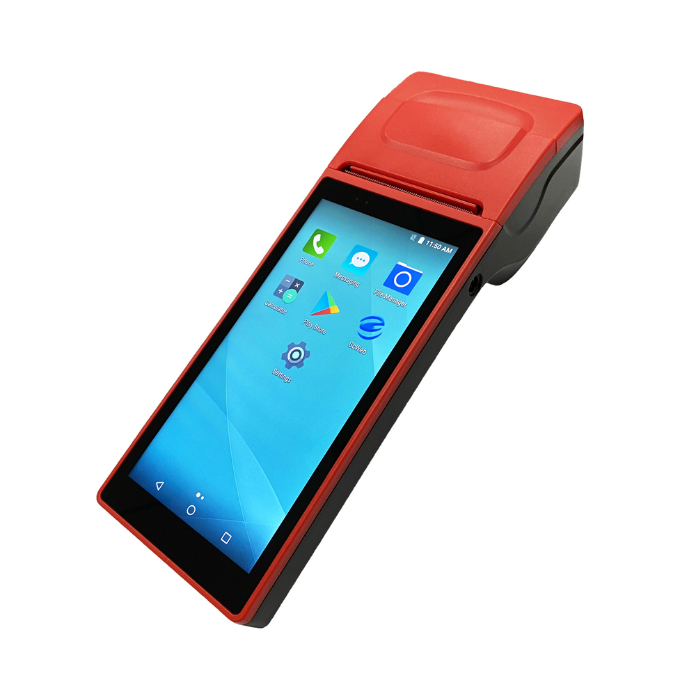 New Launched Handheld 6 Inch Touch Screen All In One Android Pos Terminal for Restaurant