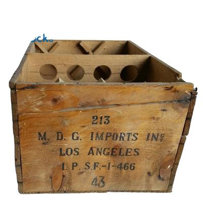 Hot sale Custom antique whisky bottles wooden whisky box
