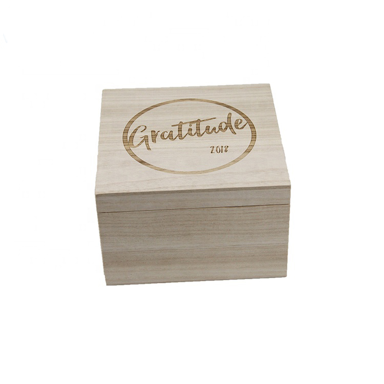 Hot selling simple useful customized light weight wooden gift box