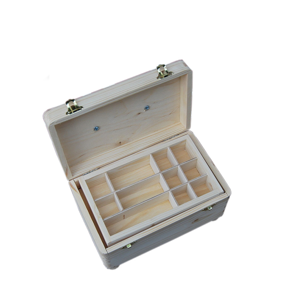 Custom design handmade MDF luxury wood gift box Packaging for jewelry