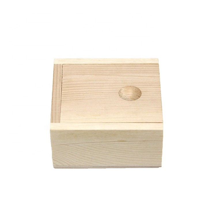 Discount finished customer small recycle original pine birch bamboo wooden gift boxes