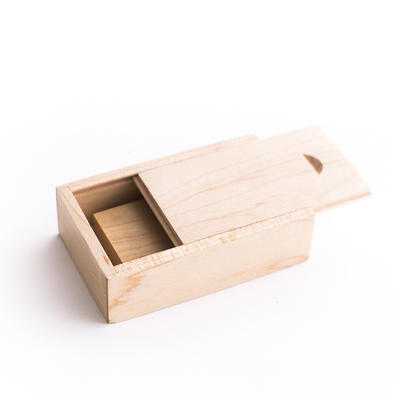 Hot sale Customized fancy cheap flash drive gift wooden box usb