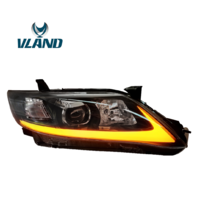 China VLAND factory for car head lamp for Camry LED front light for 2009 2010 2011 moving signal headlight USA TYPE