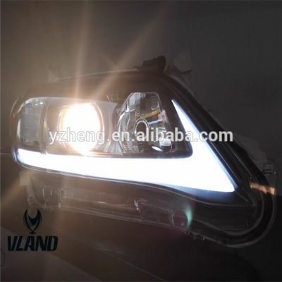 VLAND factory accessory for car head light for Camry LED Headlight 2009 2010 2011 for Camry head lamp LED moving signal