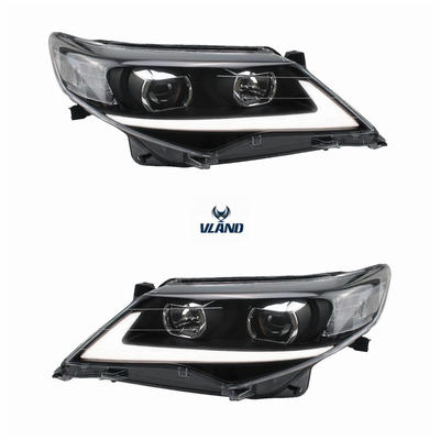 VLAND factory accessories for Car head lamp for Camry LED Headlight 2012-2014 Head light with DRL and xenon project
