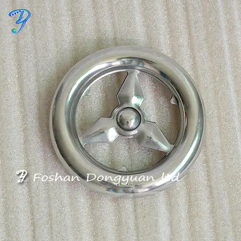 Metal Door and Window Decorative Railing Ring Accessories, Polished Stainless SteelRailing Ring