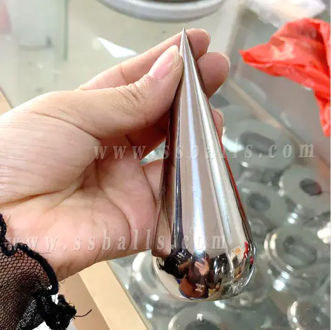 Stainless Steel Cone Spear with Base