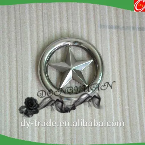 high polished stainless steel rosettes ( Star ) for gate decorative accessories