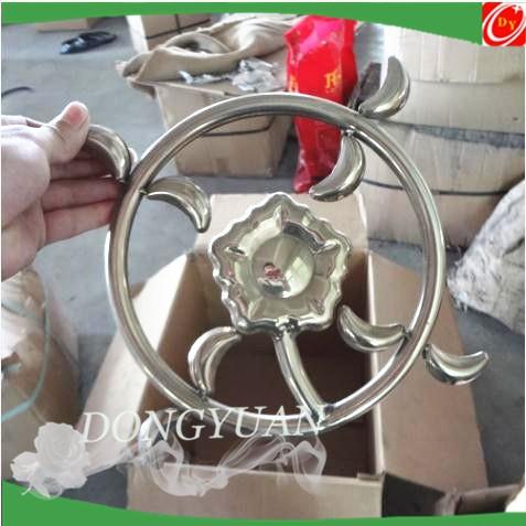 stainless steel rosettes ( plum flower) for door and window accessories