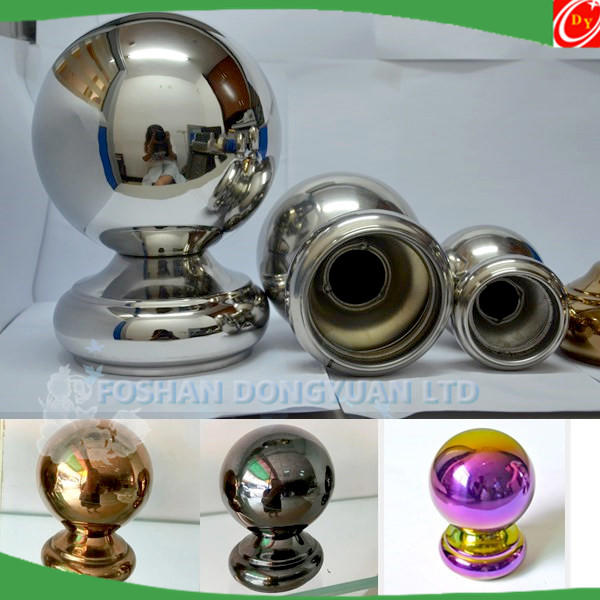 304 Metal Polished Stainless Steel Handrail Balls Spheres