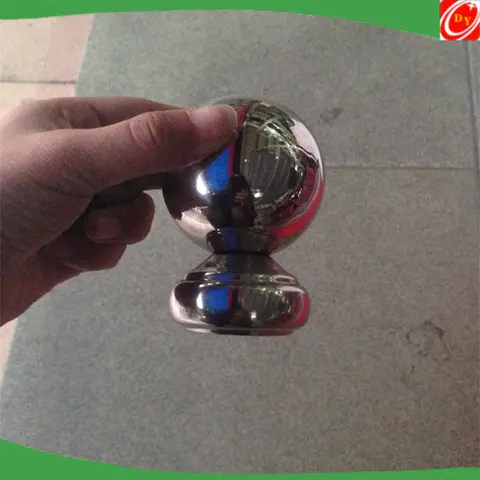 stainless steel handrail post top ball/balustrade ball post cap