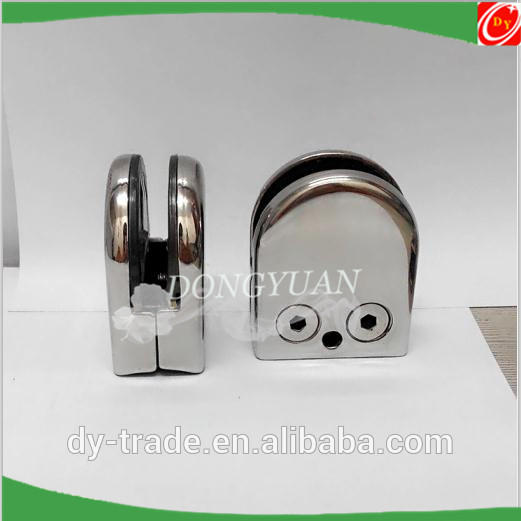 mirror polished stainless steel glass clamps,handrial glass holders