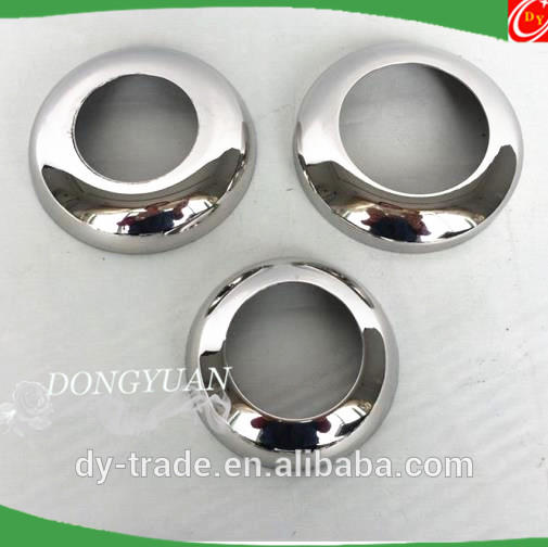 Stainless Steel Down Cover, Pipe Cover, Metal Steel Round Bottom