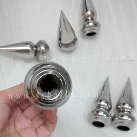 Stainless Steel Cone Spear with Base
