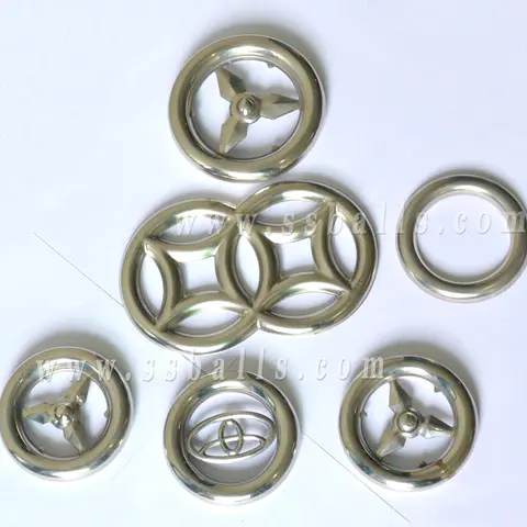 stainless steel rosettes (Prism) for door gate decorative accessory