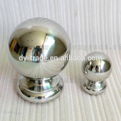 Stainless Steel Tube Handrail Ball with Thread for Stair Parts