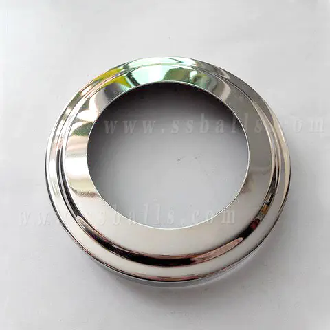 Stainless Steel Pipe Base Cover for Stair , Pipe Fittings