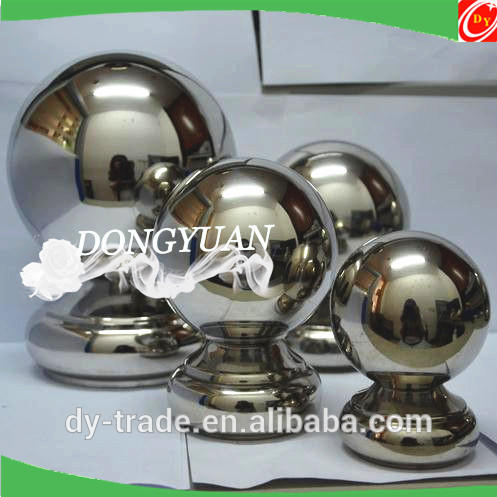 inox steel ball sphere for handrail,fence, railing ,stair decoration accessories