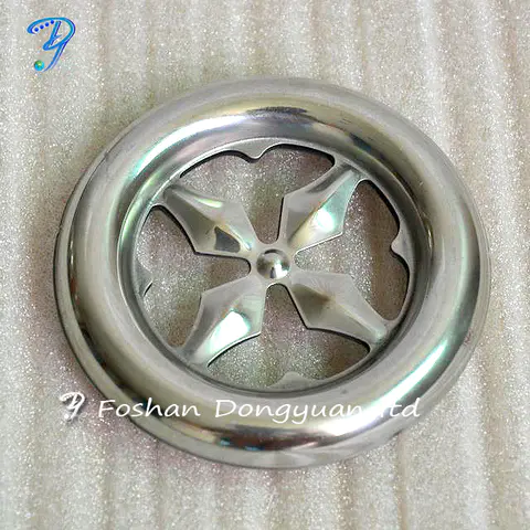Metal Door and Window Decorative Railing Ring Accessories, Polished Stainless SteelRailing Ring