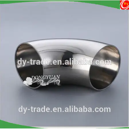 Pipe fittings stainless steel elbow 90 degree elbow for stair handrail