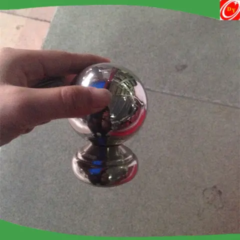 stainless steel handrail post top ball/balustrade ball post cap