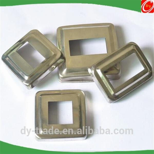 Square Accessories Stainless Steel Metal Decoration Cover