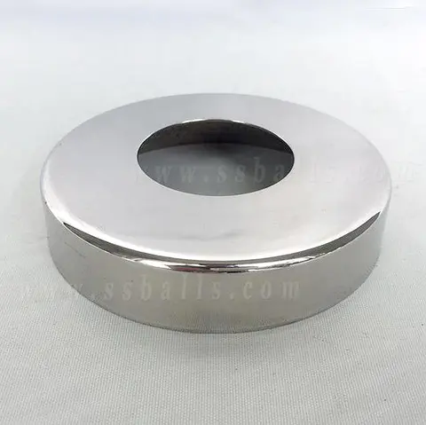 Stainless Steel Pipe Cover, Tube Anchor Base Post for Stair Fittings