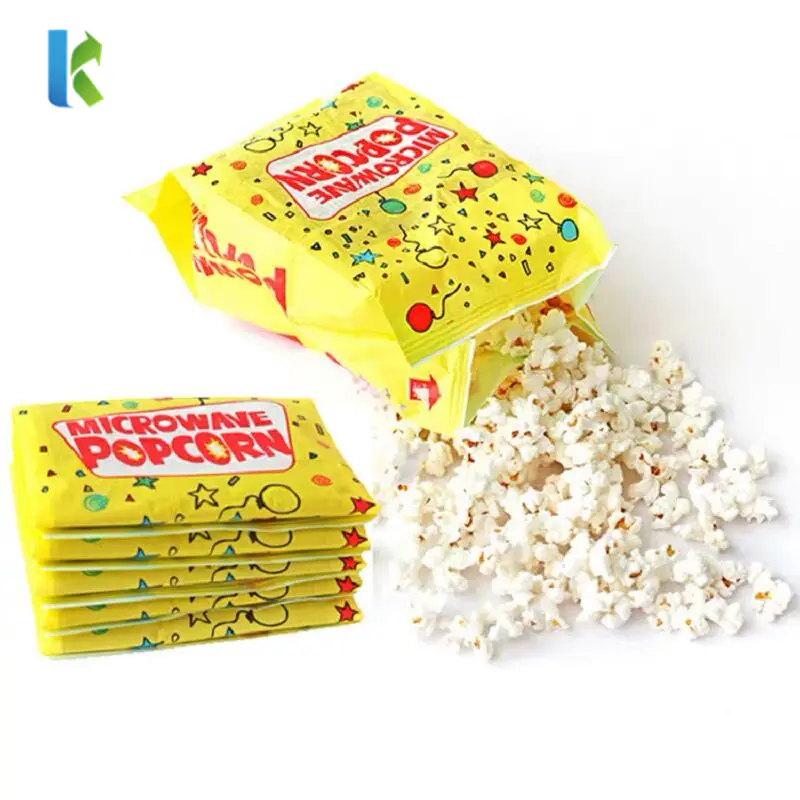 Kraft Popcorn Sealable Factory Microondas Bolso Para CornWholesale Logo Bags With Own Design