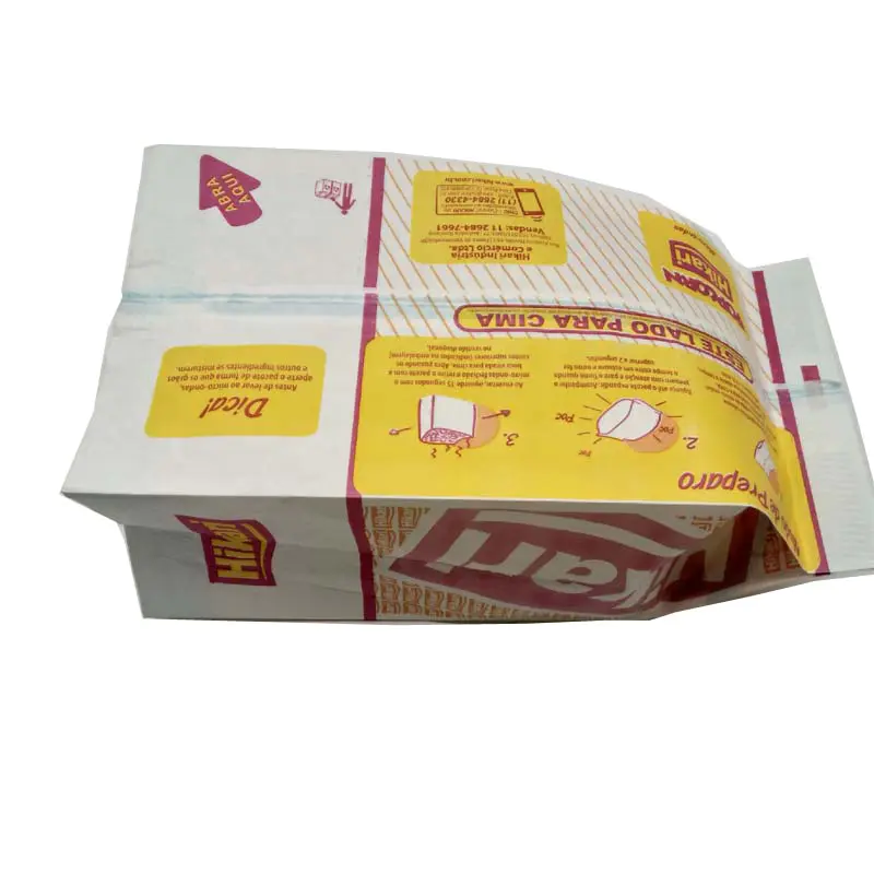 Custom printed microwave popcorn paper bag