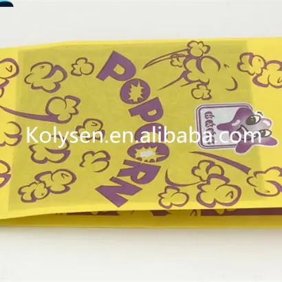 Custom Microwave Popcorn Paper Bag in china