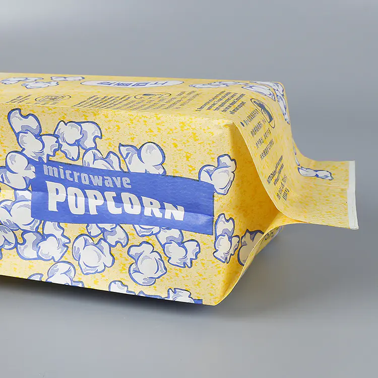 Microwave popcorn paper greaseproof bags