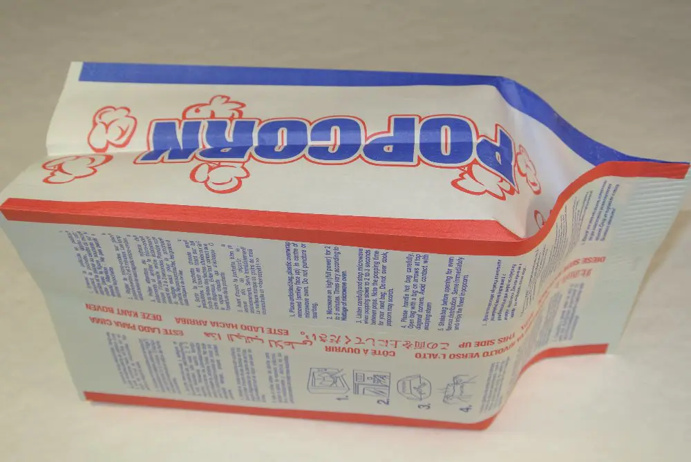 Top Factory Food Grade Custom Printed Packaging Kraft Paper Microwave Large Bag Popcorn