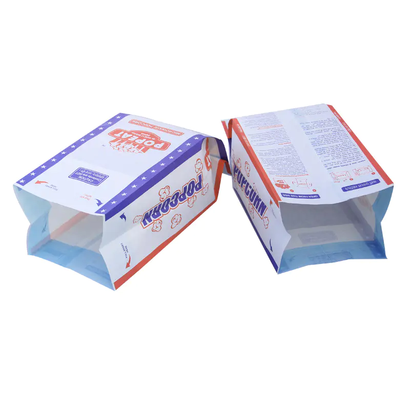 factory bolsopaper sealablecraft large logopackaging greaseproof microwave popcorn bag