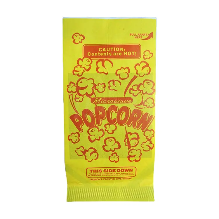 Microwave popcorn/wheat/beans paper bag