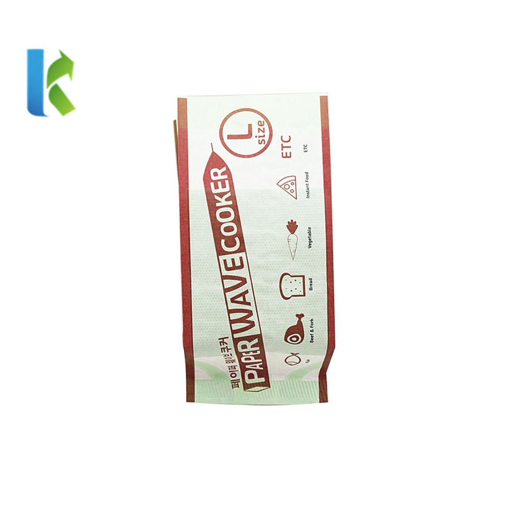 Custom Printing Food Grade Microwave Popcorn Paper Bag