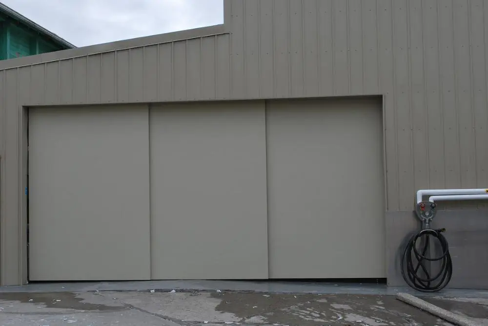 Automatic Industrial MetalDoor Gate For Warehouse Sliding Door