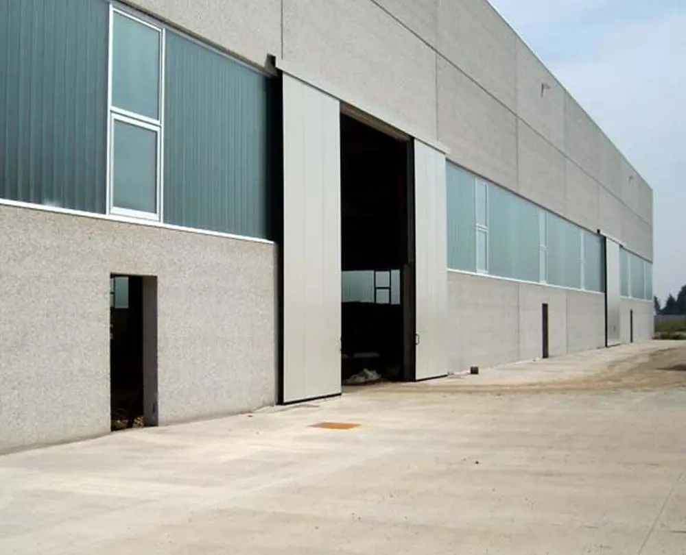 Industrial gate warehouse sliding door
