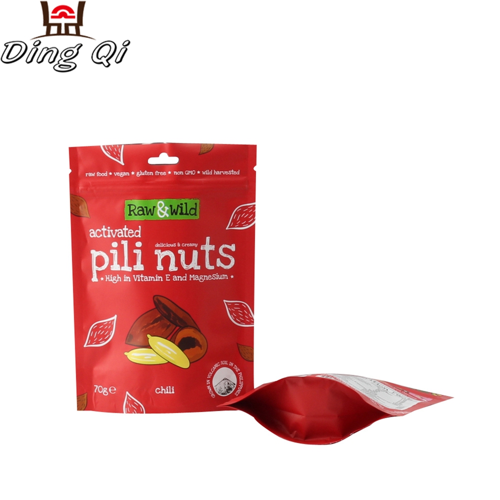 Cashew nuts packaging pouch high quality aluminum foil food packaging bag for dry food