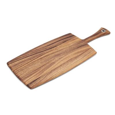 Portable bread pizza cheese wooden cutting board with scale
