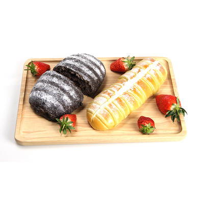 latest hot sale rustic style repeatable use wooden serving tray bread fruit board