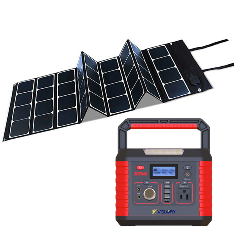 Off Grid 1kw Panel Small Off-grid Emergency For Use Power Energy Lighting Portable Solar Home System