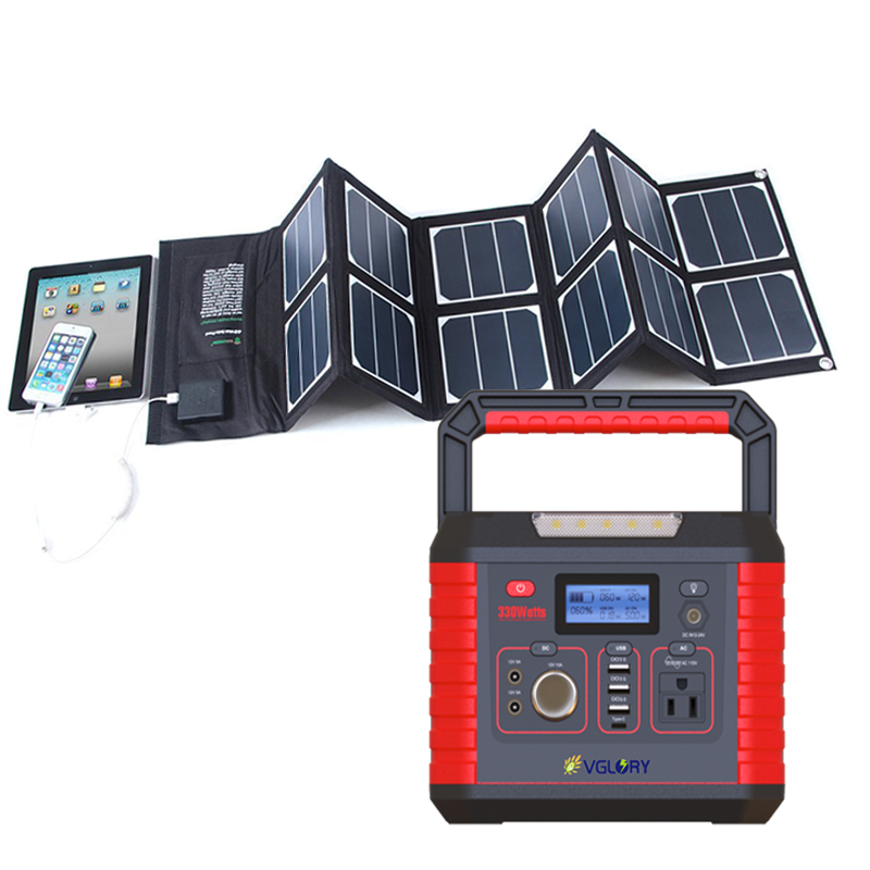 1 Kw Complete Off-grid 1000w Home For Camping Portable Mobile Battery 700w Off Grid 1kw Solar System